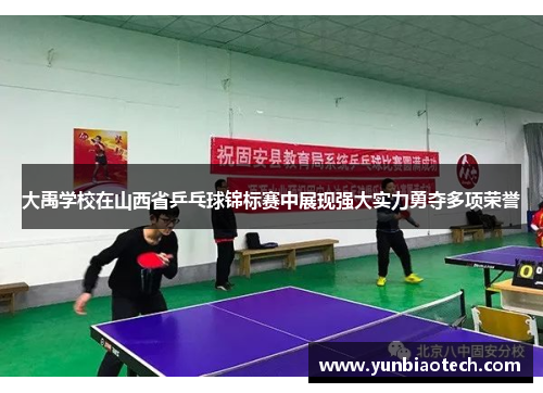 大禹学校在山西省乒乓球锦标赛中展现强大实力勇夺多项荣誉